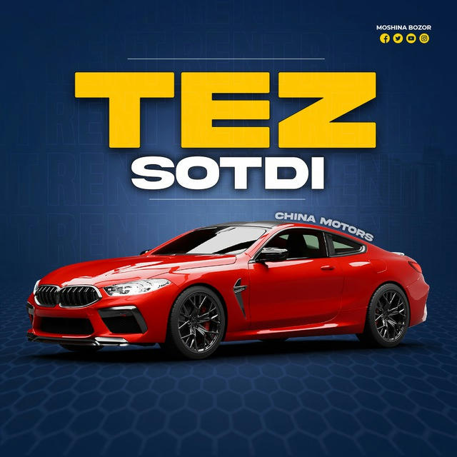 MOSHINA BOZOR | TEZ SOTDI 🚘