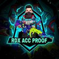 RDX ACCOUNT SELLING PROOF