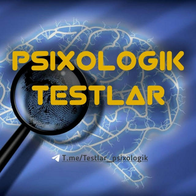 Psixologik testlar | rasmiy