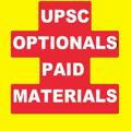 UPSC PAID MATERIALS
