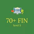 70+ Finance lvl5