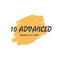 10 ADVANCED