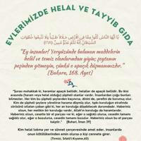 EVLERİMİZDE HELAL TAYYİB GIDA