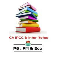 P6A Financial Management : CA Inter Notes