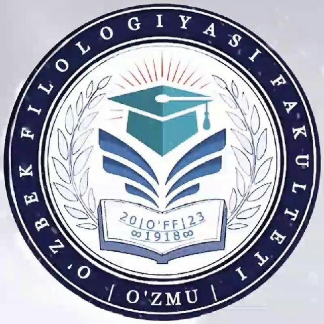 O'zbek filologiyasi fakulteti (rasmiy kanal)