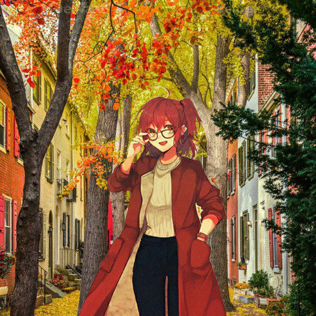 Enigmatic Anime Leaf-fall