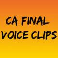 CA Final Voice Clips