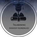 Talabaning shaxsiy kundaligi ✅