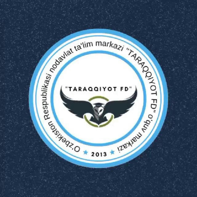 TARAQQIYOT FD | o‘quv markazi