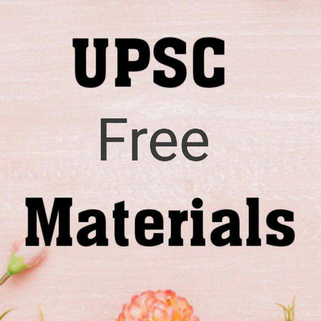 UPSC Prelims Materials