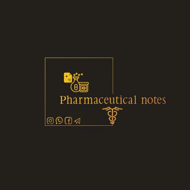 💊 Pharmaceutical Notes | ملاحظات صيدلانية