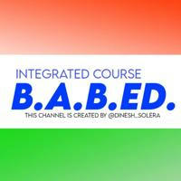 B.A.B.ED. Integrated course B.a.b.ed. 1st year MGSU Bikaner b.ed. 1st B.sc.b.ed.1st year guess paper PTET exam 2024