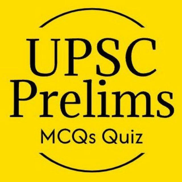 UPSC Prelims MCQs Quiz