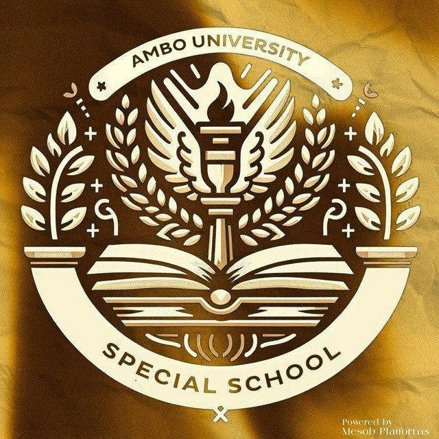 Ambo University Special School 🏫