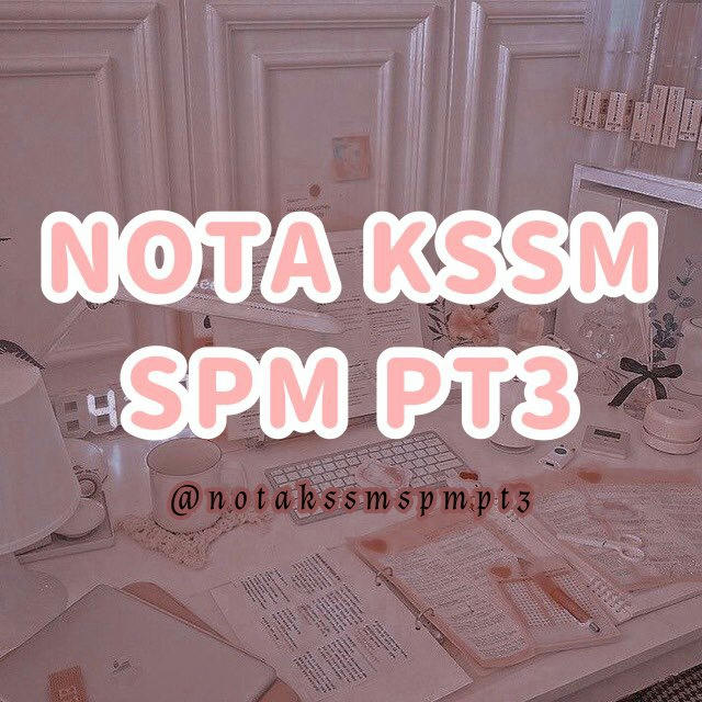 NOTA KSSM SPM & PT3
