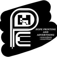 Hope printing and advert
