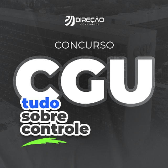 Concurso CGU: tudo sobre Controle