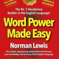 Word Power Made Easy | English Vocabulary And Grammar | English Vocabulary And Grammar | Pinnacle 60 Days English Vocabulary