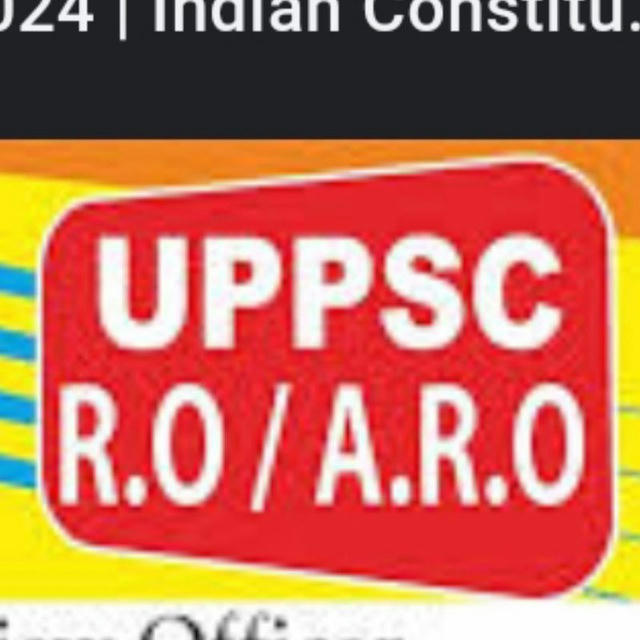 UPPSC RO ARO 2024