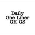 One Liner Static GK GS GA