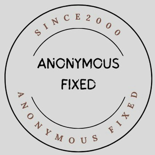 ANONYMOUS FIXED