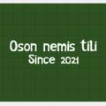 OSON NEMIS TILI