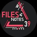 الدفعة 39 طب المنوفية | FILES & NOTES