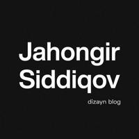 Jahongir Siddiqov | Dizayn blog