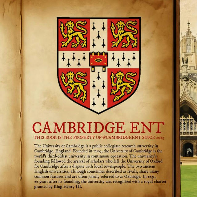 CAMBRIDGE ENT.