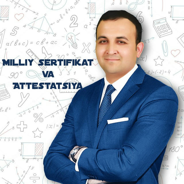 Matematika Attestatsiya va Milliy sertifikat kursi| Muhriddin Muxiddinov