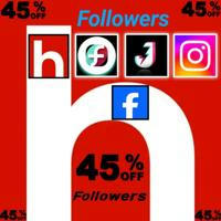 Followers 45%OFF