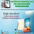 📚FİQH DƏRSLƏRİ_RƏHİMƏ MƏMMƏDOVA