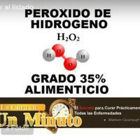 PEROXIDO DE HIDROGENO AL 35% GRADO ALIMENTICIO