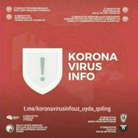 Koronavirusinfouz Rasmiy || Uyda qoling