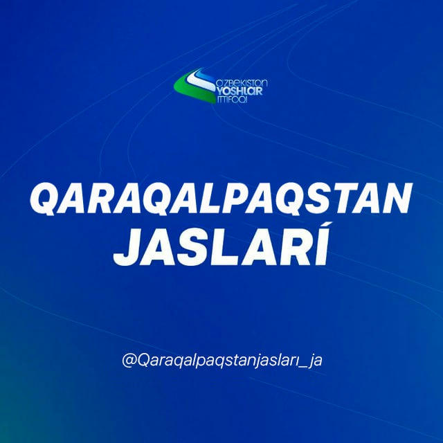 Qaraqalpaqstan jasları | Jaslar awqamı