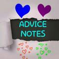 Advice Notes 💚🧡