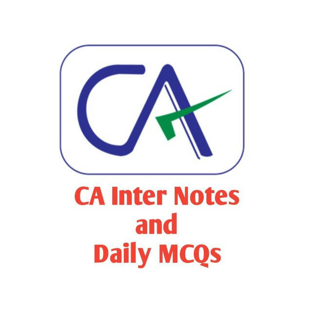 CA Inter Notes | CA Inter MCQs |