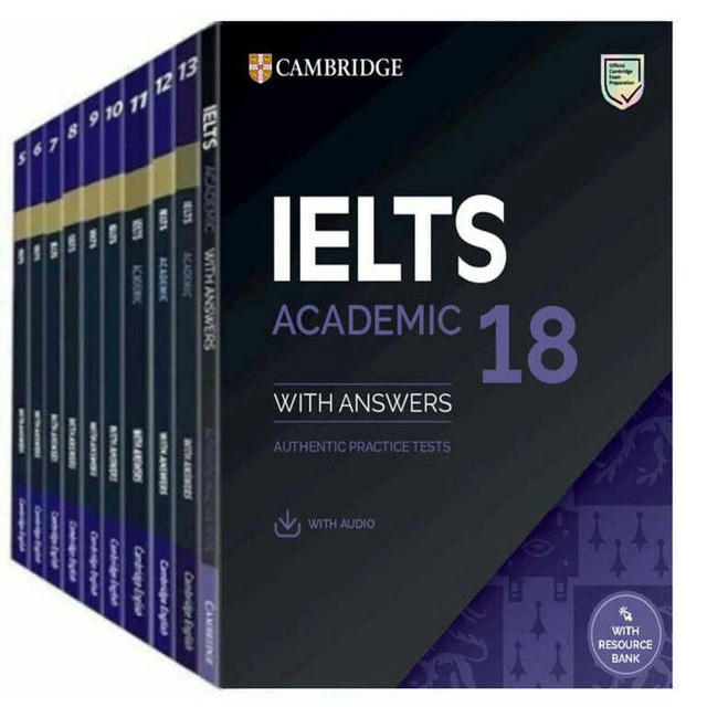 IELTS Cambridge 1-18 Full Package Books