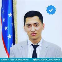 Asadbek Avazbekov | Telegram kanal