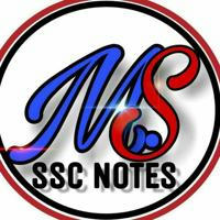 MS SSC NOTES