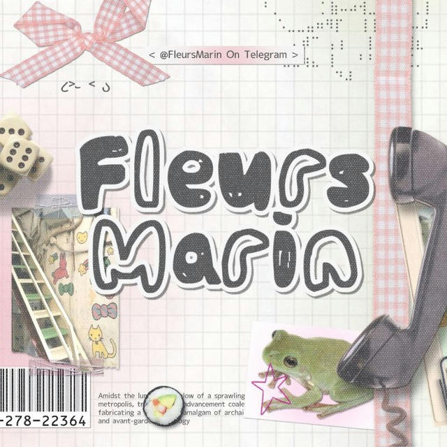 𝗛𝗜𝗥𝗠𝗜𝗡 ۫ 𝇋♡𝇌 ۫ piece, FLEURS MARIN 𝅄 ׁ 🎀