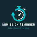 Admission Reminder