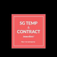 SG temp and contract - Immediate