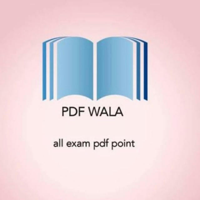 PDF WALA- All exams