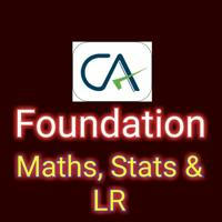 P3 Maths,Stats,LR : CA Foundation