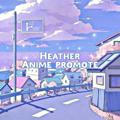 Heather anime promote