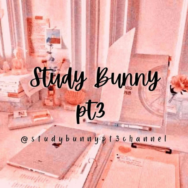 👑 Study Bunny Pt3 👑
