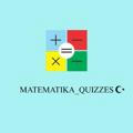 Matematika Quizzes ☪️