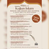 Info Kajian Islam Surabaya