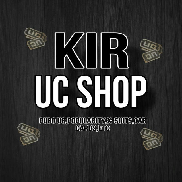 KIR UC SHOP (пабг мобильный магазин)